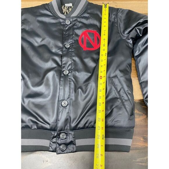 Nike Men's Premium Basketball Jacket Off-Noir Coupe Large Loose DQ6203-045 - S - Picture 12 of 14